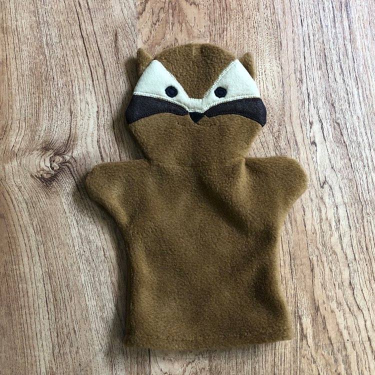 Fleece Hand Puppet - Chipmunk